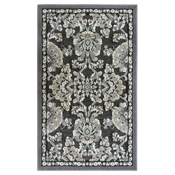 Home Dynamix Arrington Collection Chenille Transitional Area Rug for Modern Home Decor