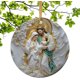 thumbnail image 2 of Adorno navideño con la bendición del nacimiento de Jesús, adorno para la escena de la natividad, decoración cristiana colgante para el árbol de Navidad, espejo retrovisor del coche., 2 of 7