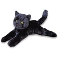 thumbnail image 1 of Plush Tug Black Cat 12", 1 of 10