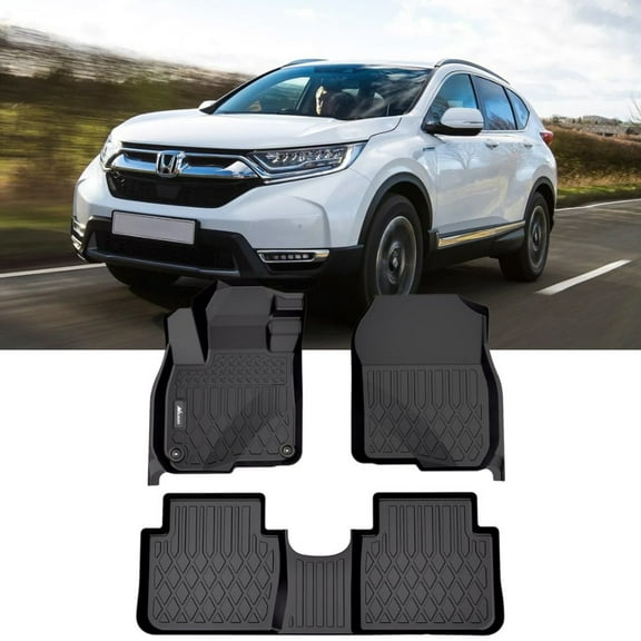 Nilight TPE Floor Mats for Honda CRV (CR-V) 2017 2018 2019 2020 2021 2022,All Weather Custom Fit Heavy Duty Floor Liners