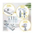 thumbnail image 2 of Bifold Door Hardware Kit, 2 Pack Repair For Bi-fold Door Sliding Door Closet Door, 2 of 5