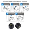 thumbnail image 4 of Scienceny Bluetooth 5,1 coche inalámbrico TPMS sistema de alarma de presión de neumáticos Sensor Tpms presión de neumáticos Bluetooth 5,1 Vehículos, repuestos y accesorios Mis, 4 of 6