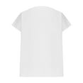 thumbnail image 4 of Womens Short Sleeve Shirts Crewneck T Shirts Basic Tees Casual Summer Tops Cap Sleeve Tops Trendy Shirts, 4 of 5