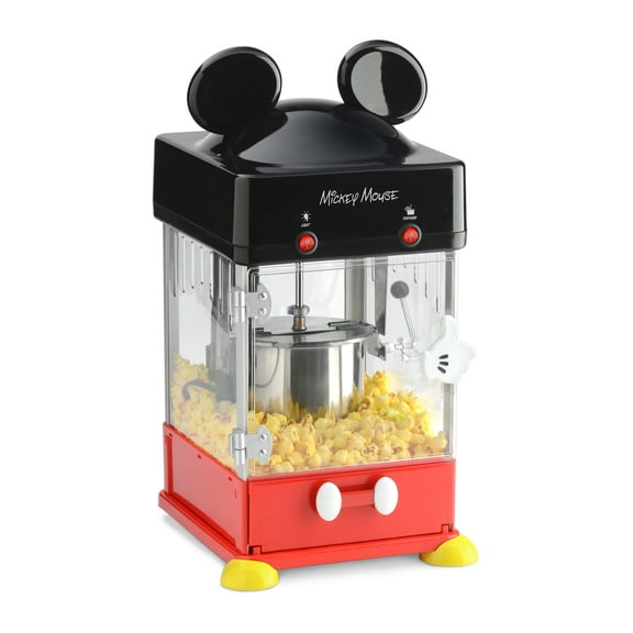 Disney Mickey Mouse Kettle Style Electric Popcorn Popper