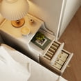 thumbnail image 6 of KASLANDI Solid Wood Nightstand, Nightstand with 2 Drawers, White Bedside Table for Bedroom, 6 of 10