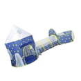 thumbnail image 1 of Tienda de Campaña para Niños, TÚnel de Rastro de 3 piezas Tiende Castillo para Niños y Niñas Túnel de Juego para Niños Tiende de Campaña para Bebé Túnnel de Rastro, 1 of 7