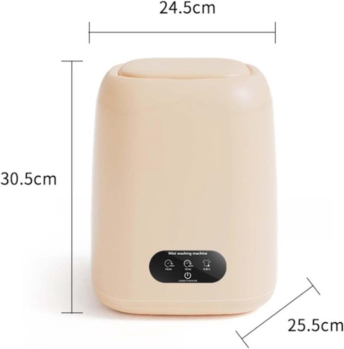 Mini portable underwear washing machine 9 liters capacity