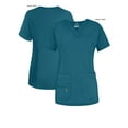 thumbnail image 5 of Adar Pro Scrubs For Women - Elevated V-Neck Scrub Top, 5 of 7