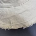 thumbnail image 4 of CoCopeaunts Cotton Bucket Hat for Women Summer Casual Frayed Wide Brim Beach Fisherman Hat Beach Vacation Travel Accessories, 4 of 8