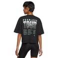 thumbnail image 2 of Air Jordan Fearless Tour Boxy Women's Cropped T-Shirt Black-Green dx5973-010, 2 of 2