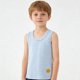 thumbnail image 1 of Camiseta de tirantes con cuello redondo, moderna camiseta de rayas sin mangas para niños, para primavera y verano, camisa de manga corta para niños, 1 of 9