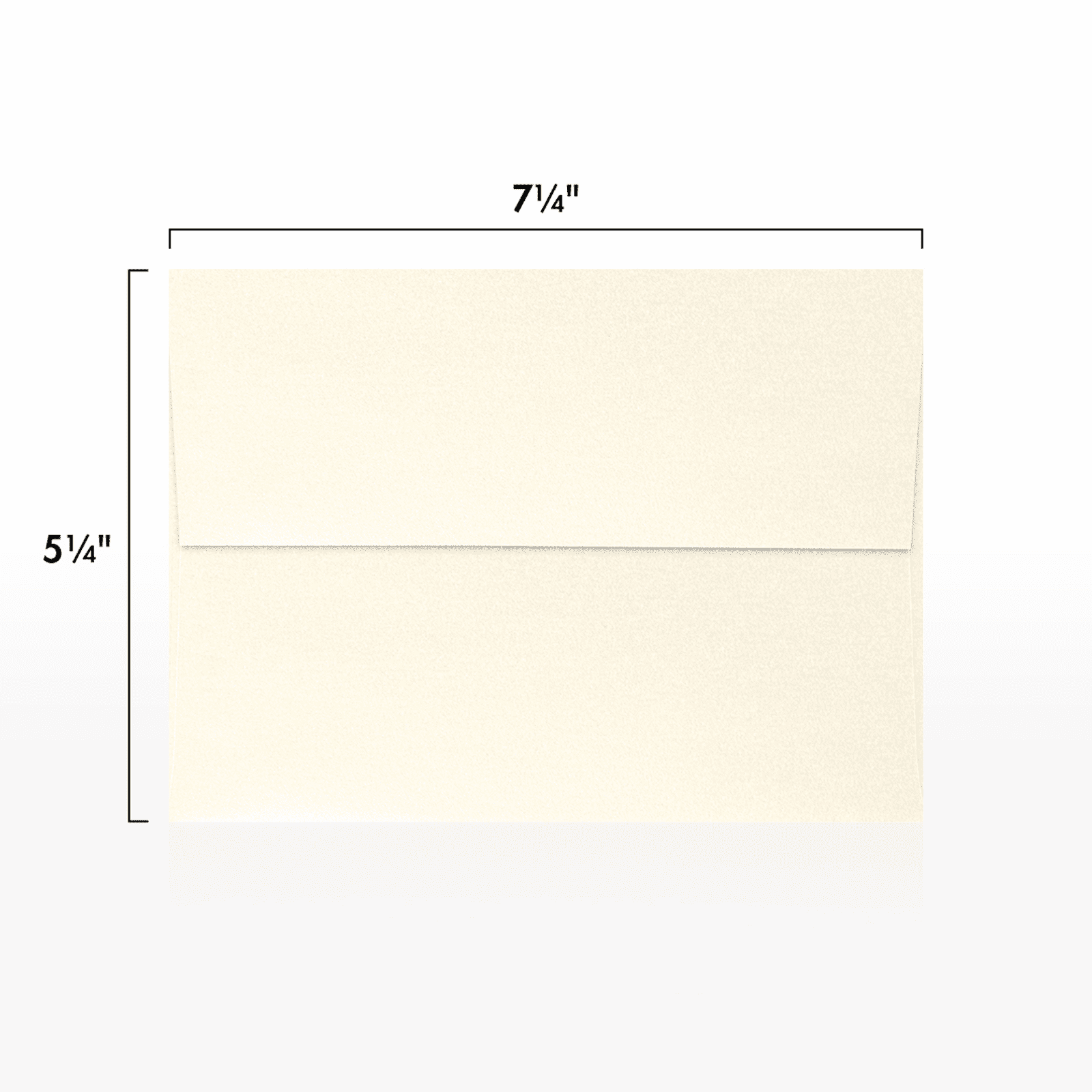 LUXPaper A7 Invitation Envelopes, 5 1/4 x 7 1/4, Champagne Metallic, 50/Pack