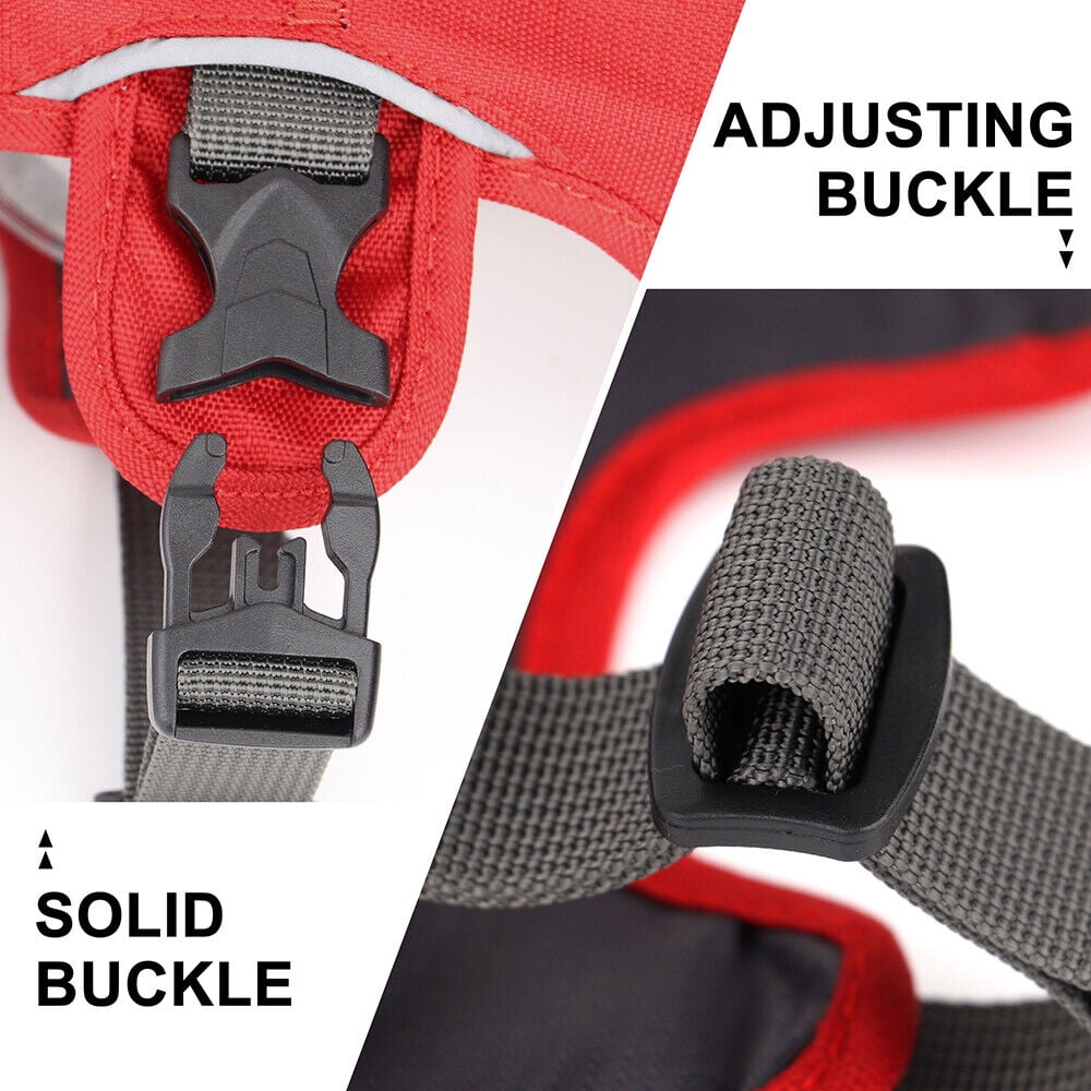 Beirui Strong Nylon Dog Harness with Handle Reflective No Pull Escape Proof Vest Waterproof Adjustable for Medium Large Dogs