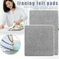 thumbnail image 4 of Labymos Ironing Felt Pads Portable Heat-Resistant Wool Pressing Mat for Handmade Item Quilting Sewing Ironing, 4 of 8