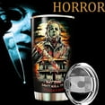 thumbnail image 3 of Horror Tumbler with Lid and Straw - Gift for Men, Women Who Love A Good Scare - Valentines Day Coffee Cup - Gifts for Friend on Birthday, Anniversary - Valentines Decorations - Horror Tumbler 20 Oz, 3 of 6
