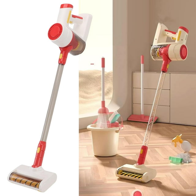 Juego De Limpieza Para Niños, Juguete De Aspiradora Para Niños De Aprendizaje Temprano Realista Para Niños Pequeños
