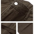 thumbnail image 6 of StSilkitty Men's Cotton Cargo Pants Solid Color Baggy Wide Leg Hiking Sweatpants with Pocket Athletic Running Trousers, 6 of 9