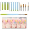 thumbnail image 3 of Set of 5 nail brushes, Wood, 14.5 cm, Multicolor, 3 of 6