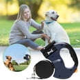 thumbnail image 3 of PuSpu Automatic Retractable Multifunctional Pet Leash1-to-2 Dog Walking Tool Durable Material For Small Medium Dogs Outdoor Walking Safety & Convenience, 3 of 4