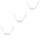 thumbnail image 1 of Collar creativo delicado con colgante de constelaciones Qarigey oro rosa, 1 of 6