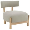 thumbnail image 5 of Safavieh Edwardina Pine Wood  Accent Chair in Taupe / Natural, 5 of 7