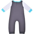thumbnail image 3 of Disney Baby Boys' Monsters Inc Mike and Sully 3 Pack Coveralls, 3 of 8