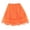 Orange, variant on Ohufall Tulle Skirts for Women Sparkly Mini Tutu Skirt A-Line Mesh Layered Trendy High Elastic Waist Fairy Skirts