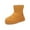 Khaki, variant on Fozruso Girls Winter Boots Warm Lined Thick Sole Outdoor Cold Weather Footwear For Toddler Kids,Girls Ankle Boots Sizes 12.5 Little Kid(6-7 Years)