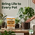 thumbnail image 4 of JYLP 35 LBS Organic Living Potting Soil Mix, Water-Only Formula Well Draining Nutrient Rich Plant Soil for Indoor Outdoor Potted Plants Full Growth Cycle Planting Dirt, 4 of 6