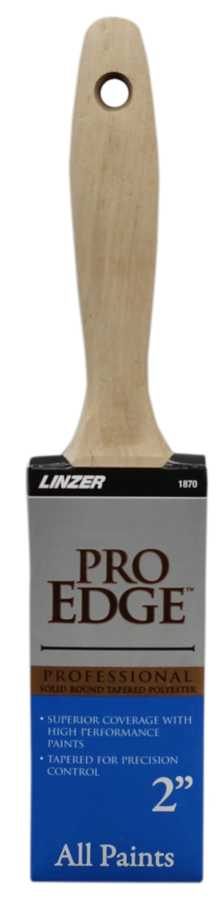 2' Linzer Pro Edge Polyester Blend Flat Cut Household Paint Brush