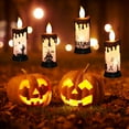 thumbnail image 4 of LED Flameless Candles Light Horror Decoration Electric Fake Light Halloween Props for Bar Party Dance Party Decoration, 4 of 10