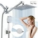 thumbnail image 1 of Regaderas para Baño de Lluvia Alta Presion,10''Cabeza de Ducha de Lluvia,Brazo de Extensión de 11",Ducha de Mano de 3 Modes con Soporte,Manguera de 2M,Adecuado para Hogar,Hotel, 1 of 7