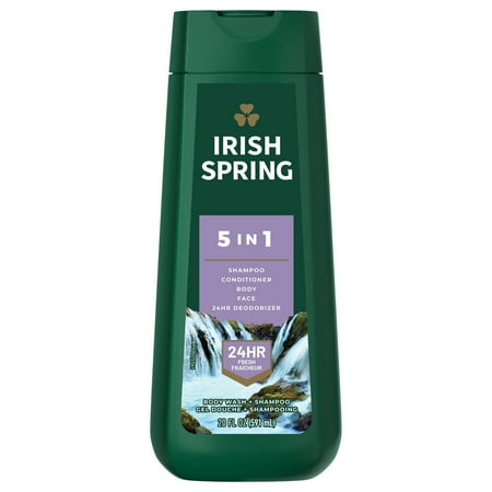 Irish Spring 5-in-1 Body Wash for Men (Pack of 8)