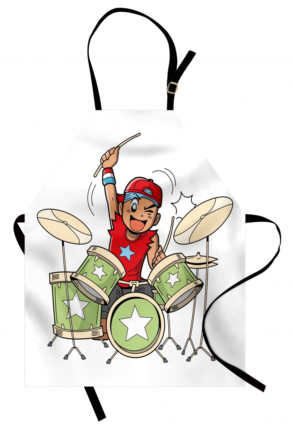 Celemek Drum, Gaya Anime Gaya KartunCelemek Drum, Gaya Anime Gaya Kartun  