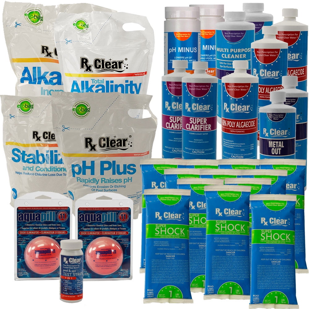 Deluxe Spring Opening Pool Chemical Kit
