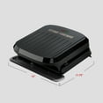 thumbnail image 3 of George Foreman 4-Serving Removable Plate Grill and Panini, Black, GRP1065B, 3 of 9