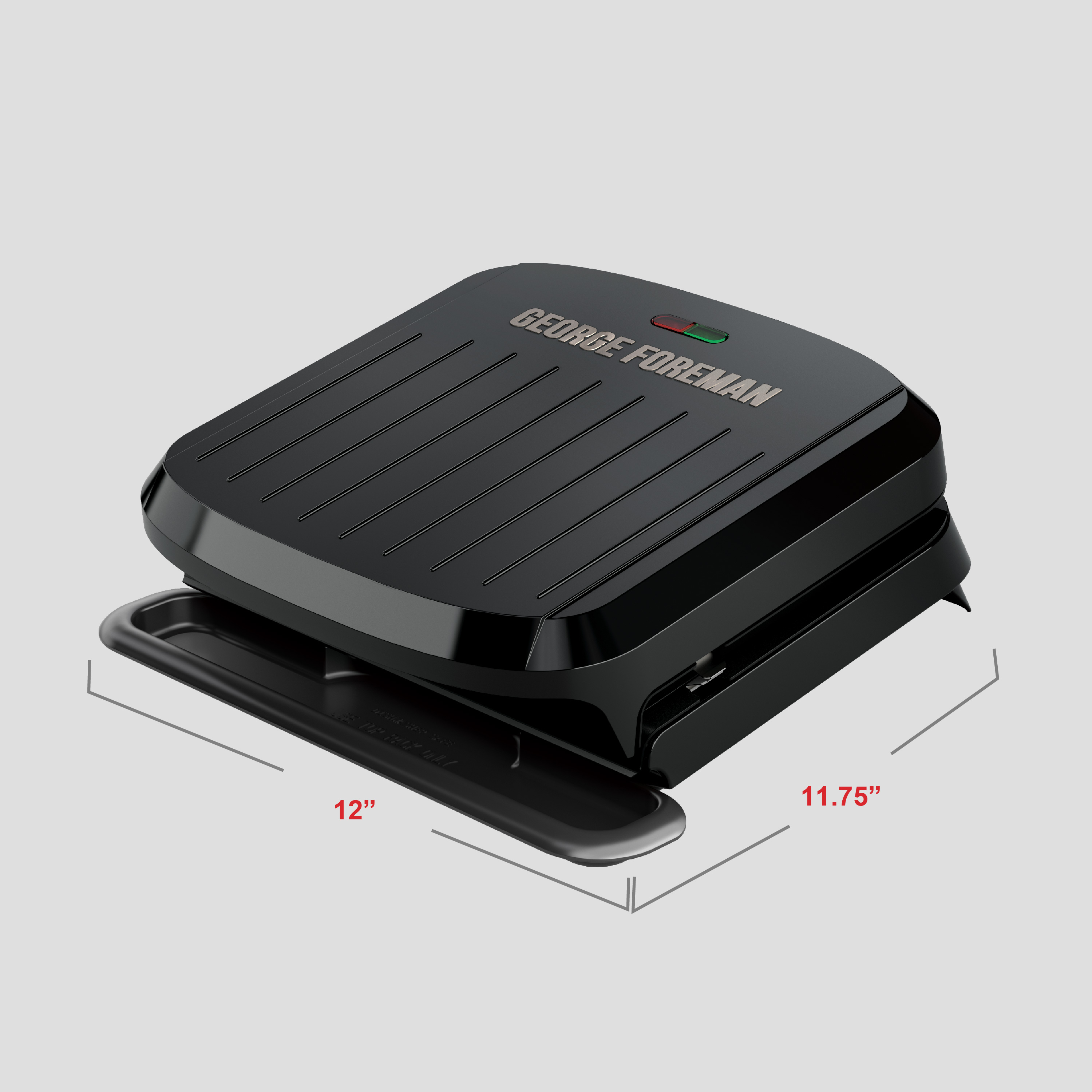 George Foreman 4-Serving Electric Grill & Panini Press photo 8