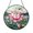 Acrylic 3.5 Inch, variant on Drum Set Stained Glass Round Suncatcher, Musical Window Hanging Decor with Colorful Percussion Design