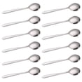 thumbnail image 1 of Juego de cucharas de cena de 12 piezas, juego de cucharas de acero inoxidable, para el hogar, cocina, restaurante, apto para lavavajillas, pulido espejo MFZFUKR BST3023368-3, 1 of 5