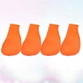 4 Pcs Paw Covers Dogs Dog Rubber Booties Dog Boots Paw Protectors Small