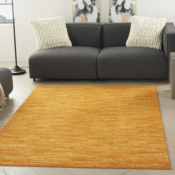 Nourison Nourison Essentials Solid Contemporary Sunburst Area Rug