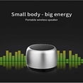 thumbnail image 4 of Mini Wireless Speaker Compatible With Amazon Fire HD 8 / Plus (10th Gen 2020 Release), Amazon Fire HD 10 / Plus (11th Gen 2021 Release) - Hands-free Microphone Audio Multimedia Rechargeable Silver, 4 of 7