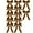 Brown, variant on Christmas Tree Velvet Bows 12 Pack Double Layer Brown Holiday Decorations for Tree and Home Festive Ornament