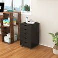 thumbnail image 4 of ALISENED 5-drawer roller storage cabinet - Multi-functional office and household file and clutter organizer, 4 of 8