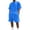 Blue, variant on Men's Summer Outfits Solid Crewneck Short Sleeve Tee with Drawstring Shorts Set Relaxed Fit Breathable Two Piece Loungewear,Black M