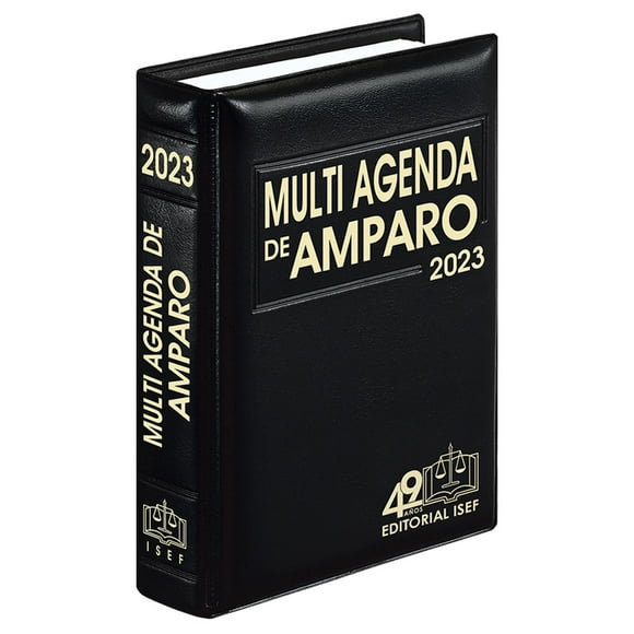 Agenda de Amparo 2023 Ediciones Fiscales Isef 9786075413914