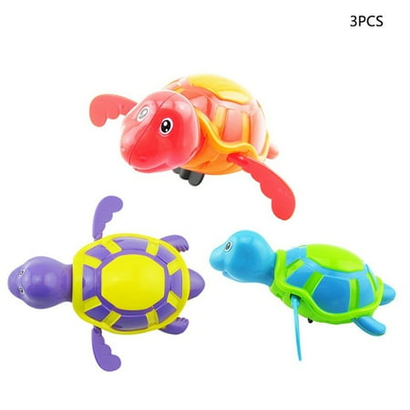 Bail Baby Bath Turtle ToyNew Style Random Color New Born Babies Swim ...