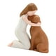 thumbnail image 5 of Figura de humano y perro, colección de figuras de escritorio, adorno de relación, estatua de perro de resina para sala de estar, fiesta, armario,, 5 of 8