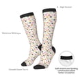 thumbnail image 4 of KLL Dandelion Floral Print Cool Socks Men's Women's Crew Socks Funny Crazy Novelty Stockings, 4 of 6