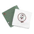 thumbnail image 3 of Nuobesty 2pcs Christmas Cotton Towels Cartoon Xmas Tree Snowman Washcloth Towel Home Bathroom Kitche 26s, 3 of 3